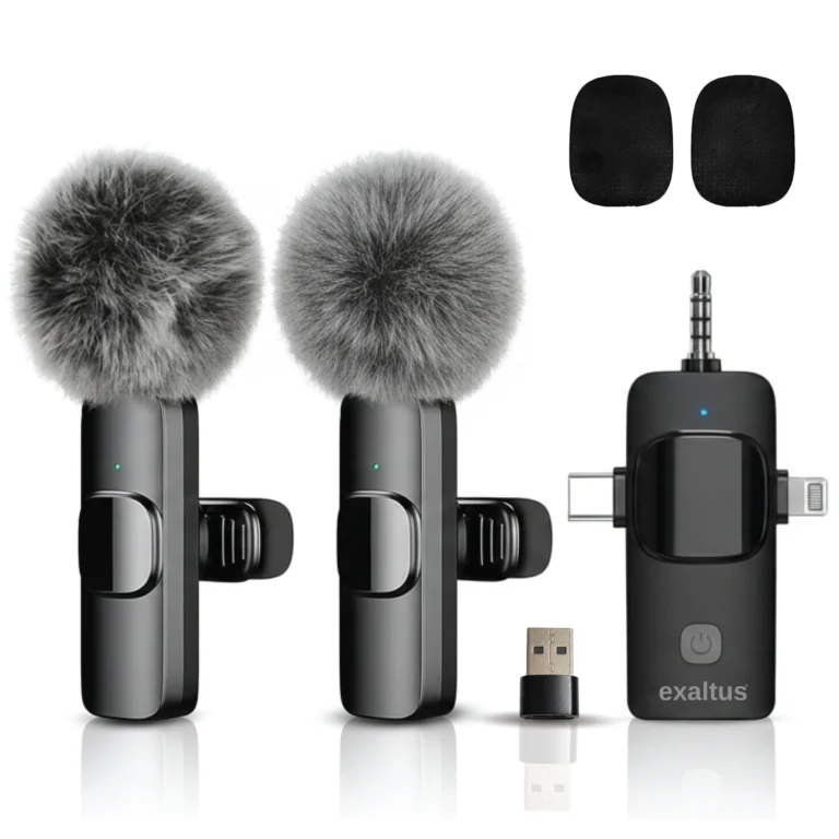 Set 2 Microfoane Lavaliera Exaltus Wireless – Review Complet